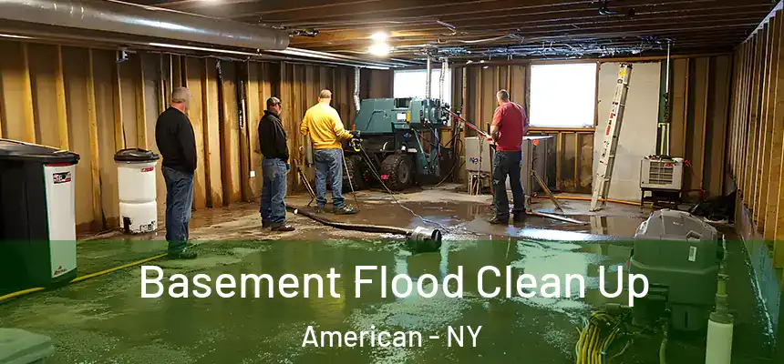 Basement Flood Clean Up American - NY
