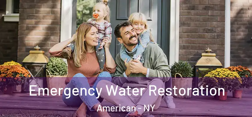  Emergency Water Restoration American - NY