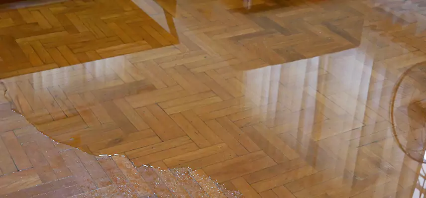 Laminate Wood Floor Water Damage Repair in American